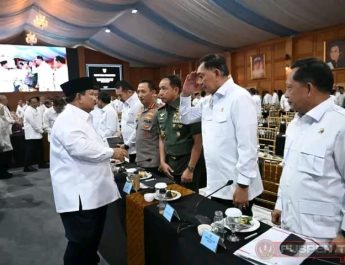 Panglima TNI Hadiri Rapat Kerja Pemerintah di Istana