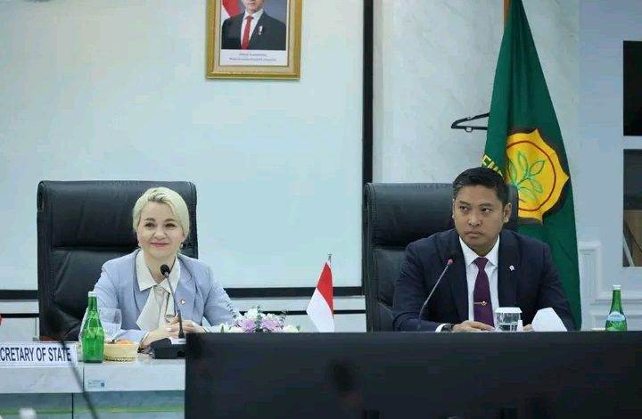 Wamentan Sudaryono Terima Wamentan Polandia, Perkuat Kolaborasi Pangan Hadapi Dinamika Global