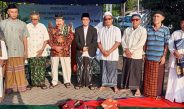 Masjid Annur Kota Intan Laksanakan Sholat Idul Adha Di Lapangan Parkir.