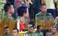 PANGKORMAR DAMPINGI PANGLIMA TNI TERIMA KUNJUNGAN SILATURAHMI KAPOLRI