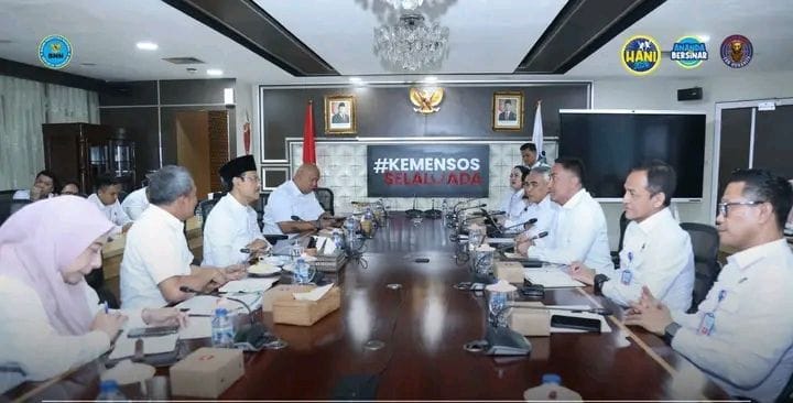 BNN DAN KEMENSOS SEPAKAT PERKUAT SINERGI REHABILITASI DAN PEMBERDAYAAN MASYARAKAT