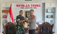 Brigif 14/Mandala Yudha Perkuat Sinergi TNI–Polri Bersama Polres Lebak