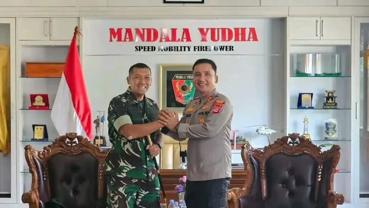 Brigif 14/Mandala Yudha Perkuat Sinergi TNI–Polri Bersama Polres Lebak