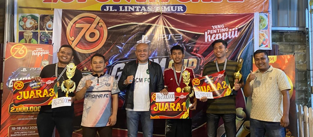 GMPM MADINA SUKSES GELAR TURNAMEN ESPORT PS3