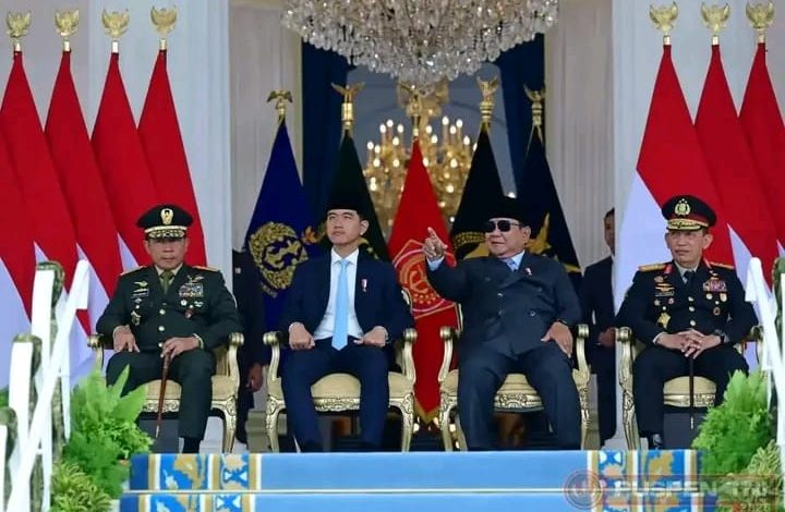 Panglima TNI Hadiri Upacara Prasetya Perwira (Praspa) TNI dan Polri Tahun 2026 di Istana Negara