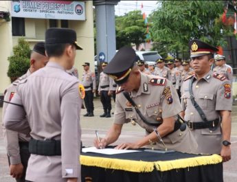 WAKAPOLRES HINGGA KASAT BERGANTI, KAPOLRES DAIRI TITIP PESAN INI KEPADA PEJABAT BARU