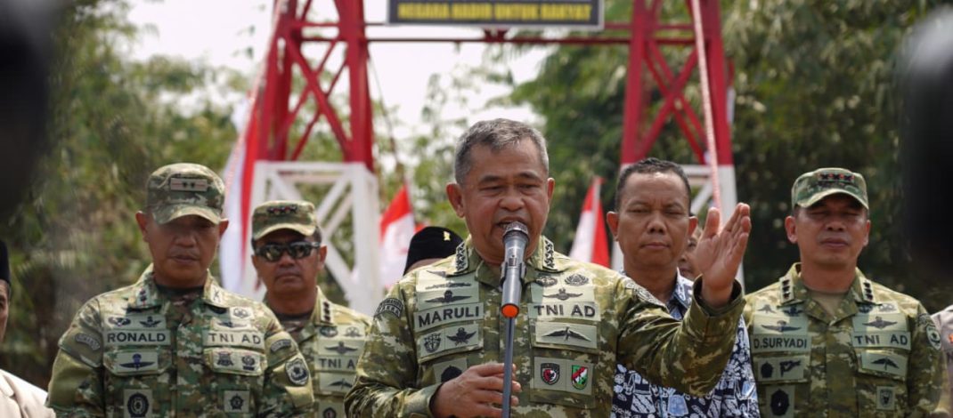 Laporkan Capaian TNI AD kepada Presiden, Kasad: 2.500 Jembatan dan 3.000 Titik Air Tuntas