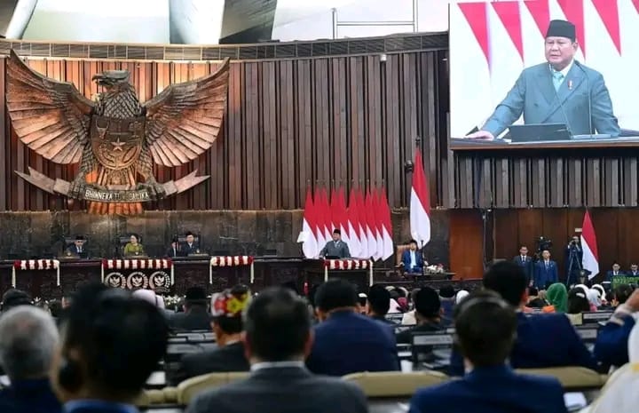 Panglima TNI Hadiri Pidato Kenegaraan Presiden RI pada Sidang Tahunan MPR RI Tahun 2026
