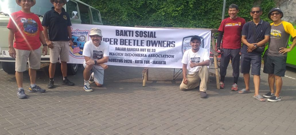 Super Beetle Owners Dihari Jadi Ke 33 Adakan Bakti Sosial