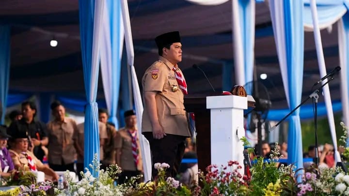 SEMARAKKAN HARI PRAMUKA KE-65, BNN HADIRI PEMBUKAAN JAMNAS XII