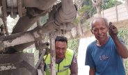 Polantas Karib Bersama Iptu Bayu Ferdian Fembriano Induk PJR BSD Korlantas Polri Membantu Seorang Kakek Berumur 70 Tahun Mengalami Kerusakan Mobil di Tol BSD