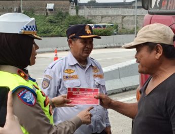 Tingkatkan Kesadaran Keselamatan Di Jalan Tol, Induk Tol PJR BSD Tertibkan Kendaraan yang Over Load dan Over Dimensi