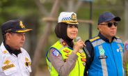 Korlantas Polri KA Induk BSD Edukasi Pengemudi Angkutan untuk Tidak Membawa Muatan Berlebihan