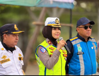 Korlantas Polri KA Induk BSD Edukasi Pengemudi Angkutan untuk Tidak Membawa Muatan Berlebihan