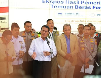 Mentan Amran Ungkap 25 Merek Beras Fortifikasi Diduga Bermasalah, Ditarik dan Diproses Hukum
