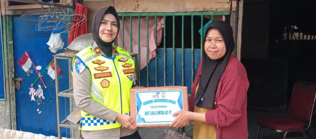 Polantas Karib Induk PJR BSD Hadir di Tengah Masyarakat, Gelar Baksos Sambut Anniversary Lalu Lintas ke-71