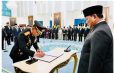 Presiden Prabowo Lantik 15 Pejabat Tinggi Negara Sisa Masa Jabatan 2024-2029