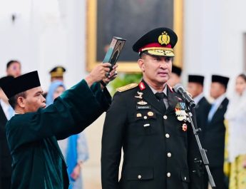 Presiden Prabowo Lantik Jenderal Suyudi Ario Seto Jadi Kapolri dan Wahyu Hadiningrat Jadi Wakapolri