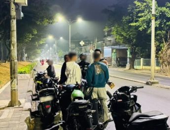Brimob Metro Jaya Amankan 10 Motor dari Lokasi Diduga Balap Liar di Duren Sawit
