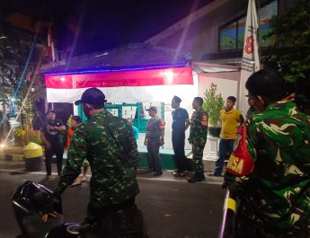 Polsek Duren Sawit dan Koramil 08/Duren Sawit Jakarta Timur Patroli Malam Minggu Antisipasi Tawuran dan Kenakalan Remaja