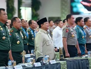 Panglima TNI Hadiri Taklimat Presiden, 800 Pati TNI-Polri Satukan Visi