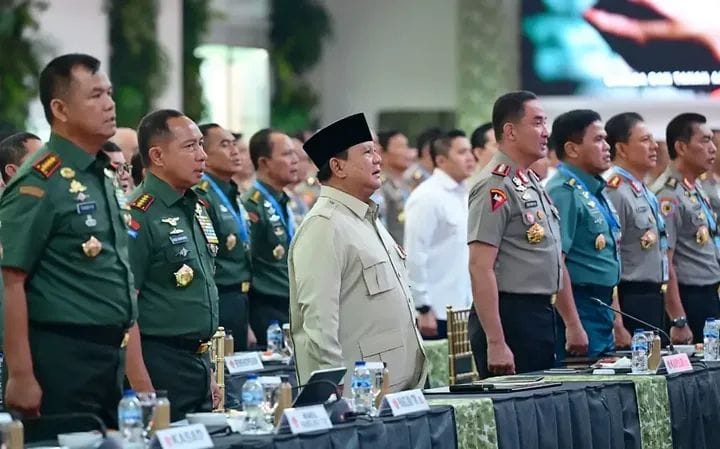 Panglima TNI Hadiri Taklimat Presiden, 800 Pati TNI-Polri Satukan Visi