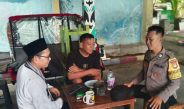 Bhabinkamtibmas Pulau Kelapa Sosialisasikan Layanan Polisi 110, Ajak Warga Peduli Keamanan