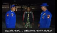 Layanan Polisi 110, Satpolairud Polres Kepulauan Seribu Patroli Laut Pada Malam untuk Antisipasi Adanya Gangguan Kamtibmas