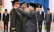 Presiden Prabowo Lantik Maruli Simanjuntak sebagai Wakil Panglima TNI dan Tandyo Budi Revita sebagai KSAD