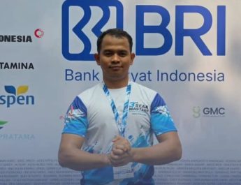 Bawa Semangat Sportivitas, Kapolsek Bekasi Selatan Raih Juara 2 Renang Estafet Internasional
