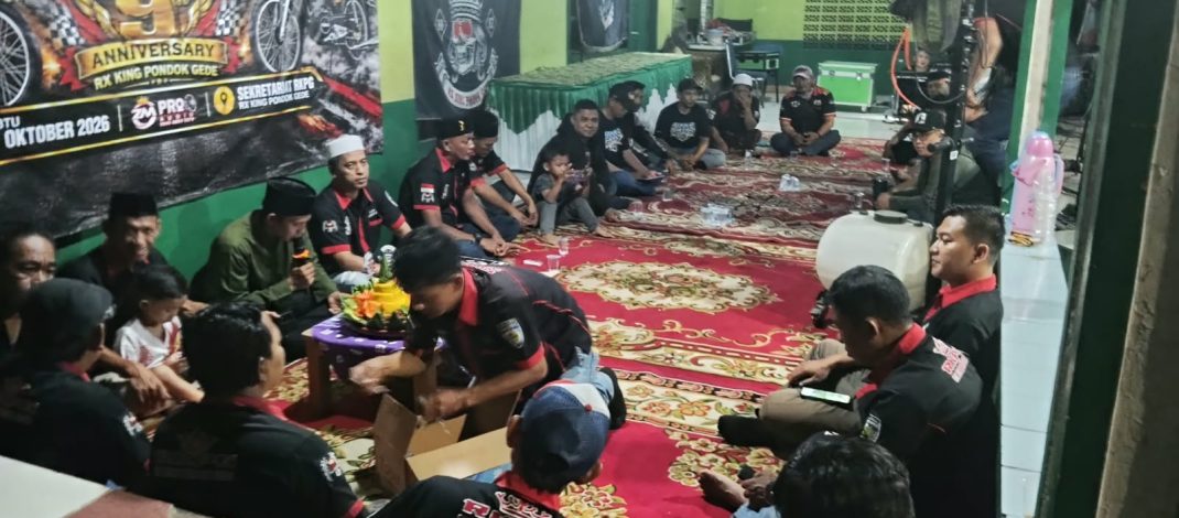 TASYAKURAN DAN DOA BERSAMA HUT KE-9 RXPG (RX KING PONDOK GEDE)
