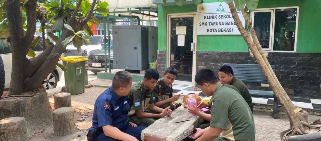 Antisipasi Keterlibatan Pelajar Aksi Unjuk Rasa, Polisi Sambangi Siswa SMK Taruna Bangsa