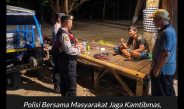 Polisi Bersama Masyarakat Jaga Kamtibmas, Polsek Kepulauan Seribu Selatan Sosialisasikan Layanan Polisi 110