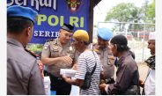 Jum’at Berkah Kadivpropam Polri di Polres Kepulauan Seribu, 210 Paket Nasi Dibagikan kepada Jamaah