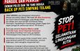 “FMAP MADINA MINTA APH TINDAK TEGAS OKNUM POLISI DAN TNI YANG BACK UP PETI”