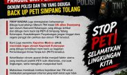 “FMAP MADINA MINTA APH TINDAK TEGAS OKNUM POLISI DAN TNI YANG BACK UP PETI”